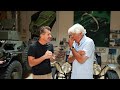 robert herjavec visits jay leno s garage