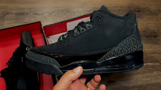 Air Jordan 3 Black Cat (2025) 🐈‍⬛ 🐈‍⬛🐈‍⬛