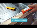 How to apply sealant around a kitchen sink for just RM30 (USD7.22)