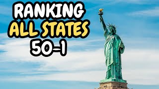 All 50 STATES in AMERICA Ranked Worst To Best