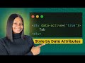 How to STYLE elements by DATA ATTRIBUTES