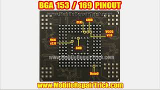 Emmc BGA 153 Isp Pinout | Emmc BGA 169 Isp Pinout | Emmc 153 Isp Pinout | Emmc 169 Isp Pinout