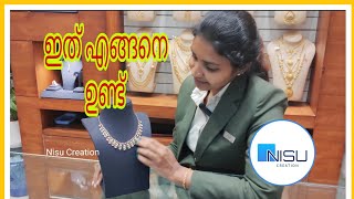 ഇത്രയും വലിയ നെക്ലെസ് ഇത്രയും കുറഞ്ഞ വിലയിൽ |Diamond Necklace| Party wear Necklace #nisu #diamond