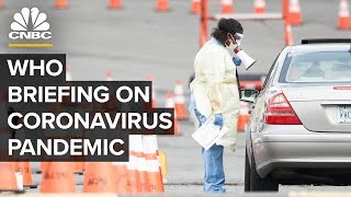 World Health Organization holds news conference on the coronavirus outbreak – 3/20/2020