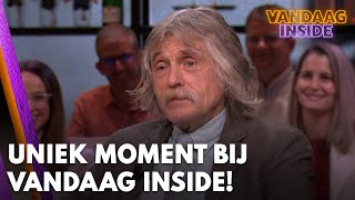 Uniek moment bij Vandaag Inside: Johan geeft een welgemeend compliment! | VANDAAG INSIDE