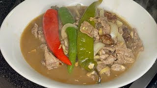 Nanang's Recipe: Beef and Ginger with Vinegar ( Imbaliktad in Ilocano) Masarap na Sabaw