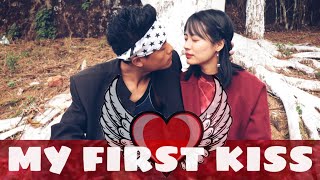 MY FIRST KISS (VALENTINE'S DAY SPECIAL) | LAMBO & SKINNY | NAGAMESE COMEDY