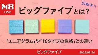 ビッグファイブを学ぼう〜類型論と特性論の違い〜【M8小隊.ライブ】