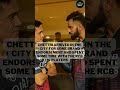 Sunil Chhetri Visits Virat Kohli And Other Players During RCB's Practice Session | IPL 2023