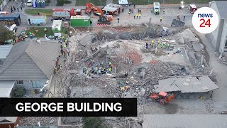 WATCH | Bird's eye view: Drone footage of the building collapse in George