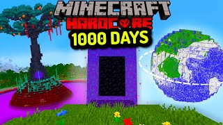 I Survived 1000 Days In Hardcore Minecraft [FULL MOVIE]