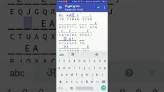 Cryptogram Puzzle #21 Android Quote Answer