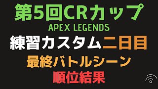 第5回CRカップ練習カスタム二日目 最終バトル/チャンピオンシーン 順位結果まとめ【CRカップ/切り抜き】