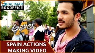 Akhil Movie Spain Actions scenes making video || | Akhil | VV Vinayak | Sayesha Saigal