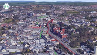 Cycling between Cork city centre and Blackpool