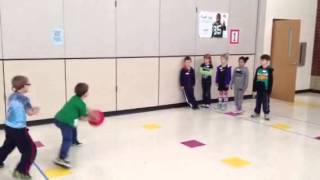 Joseph playing wall ball