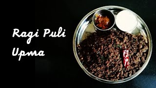 Ragi Puli Upma Recipe - ராகி புளி உப்புமா - Finger Millet Puli Upma Recipe