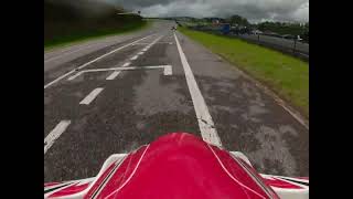 One lap Onboard AMP Track X30 + Birel. Eugene Panenko Front Camera