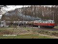 Pulsnitz mit Ludmilla+ Kesselzug, 118 552 & 52 8195+ Sonderzug, 246 049+ RB34-Ersatzzug, SBS VT 642