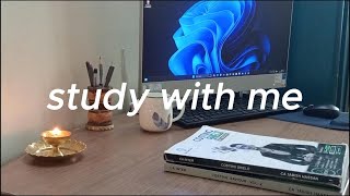 1 hour study with me |relaxing lofi|my room at sun rise