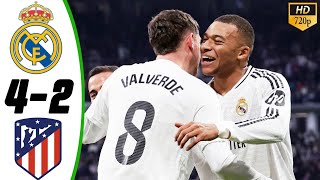 Real Madrid vs Atletico Madrid 4-2 Highlights • Real Madrid Tadi Malam • Bola Tadi Malam