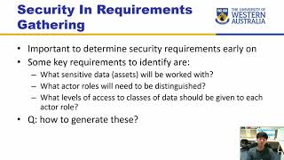 CITS3004 - 10.2. Security Requirements