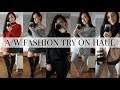 A/W CLOTHING HAUL & TRY ON