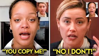 "She's FAKING IT" Rihanna RAGES On Amber Heard For Mimicking Her During Her Testimony