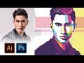 WPAP Tutorial - IllUSTRATOR/PHOTOSHOP