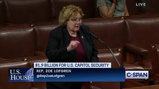 Lofgren Delivers Remarks on Emergency Security Supplemental to Respond to Jan. 6 Appropriations Act