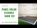 Panel Solar Flexible 160W 12V