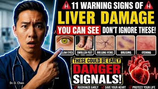 11 Warning Signs Your Liver Is in Danger (Fatty Liver & Cirrhosis) – Don’t Ignore These Skin Changes