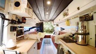 This Gorgeous Van Conversion has EVERYTHING // They built the PERFECT CAMPERVAN for LIVING \u0026 WORKING