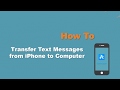 Coolmuster iOS Assistant: Transfer Text Messages from iPhone to Computer