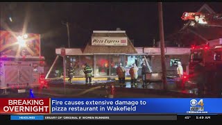 Fire Heavily Damages Wakefield Pizza Restaurant