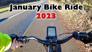 January bike ride 2023