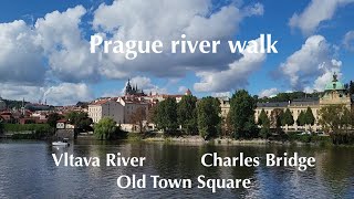 Explore Prague with me | Vltava River | Charles Bridge | Old Town Square