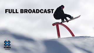 Jeep Snowboard Rail Jam: FULL BROADCAST | X Games Aspen 2020