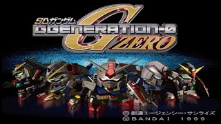 SD Gundam G Generation Zero All CG Movies / Cutscenes