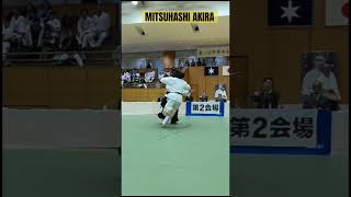 三橋亮　後技両手持ち自由技Ushiroryotemochi Jiyuwaza#aikido #demonstration #塩田剛三