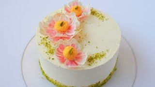 Eggless Rasmalai Cake