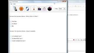 Java programming part 78 GUI : JList with ListSelectionListener