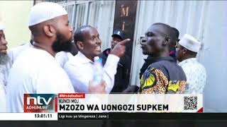 Kizaazaa chashuhudiwa baada ya kundi kumtaka mwenyekiti wa SUPKEM Hassan Olenado kuondoka afisini