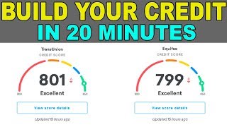 The BEST way to begin building your Credit Score for FREE (For Beginners)