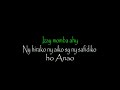 Kerobima Ankatso Fanatenako (Lyric)