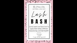 Lash Bash - It's National Lash Day