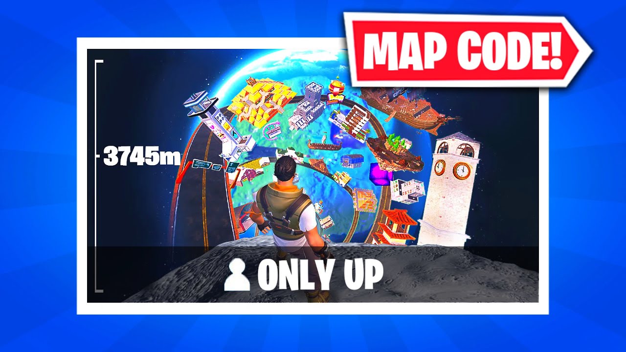 Only Up Map Code In Fortnite Creative 2 0 Youtube