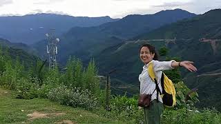 Evening view from Sangram 's Helipad-Kurung Kumey, Arunachal Pradesh.