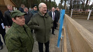 Лукашенко посетил Полесский радиационно-экологический заповедник