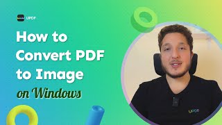 How to Convert PDF to Image on Windows | UPDF